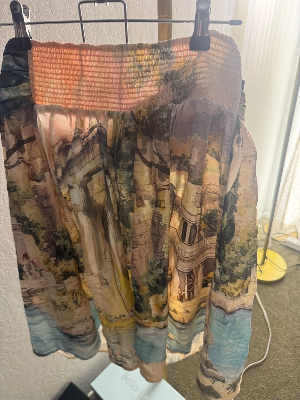 Anthropologie Celandine xs bow strapless dress - Picture 2 of 5